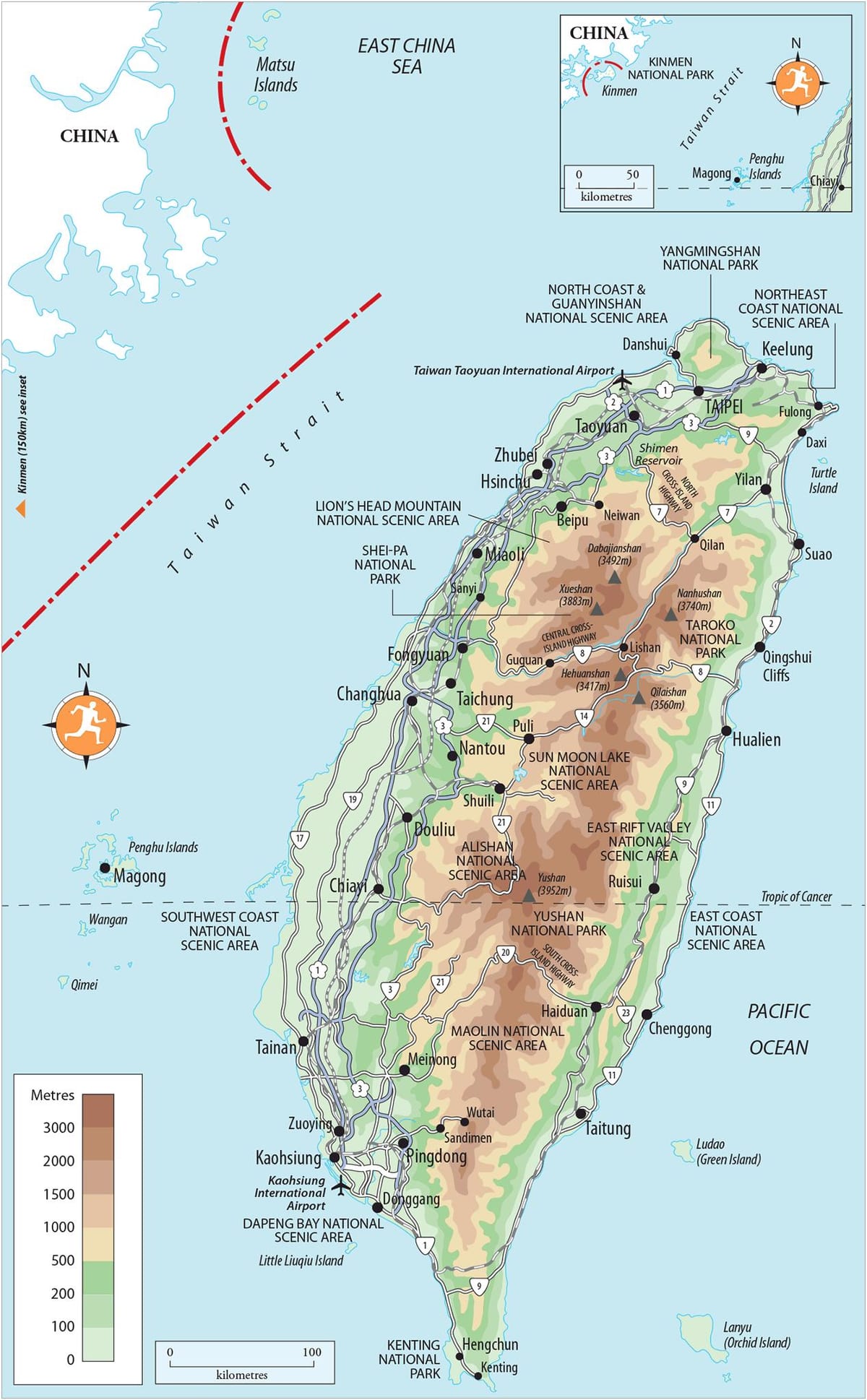 ਨਕਸ਼ਾ ਦੇ kenting ਤਾਇਵਾਨ